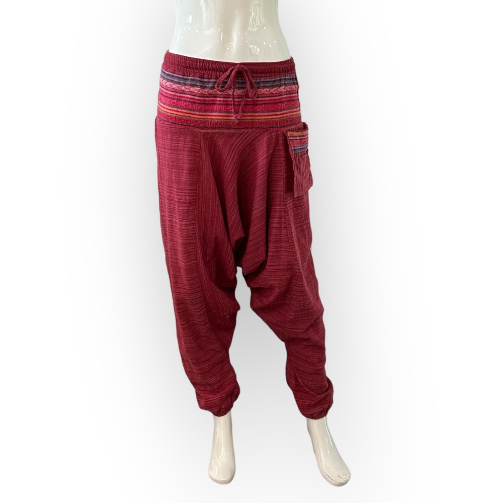 Boho Guatemalan Cotton Weave Pants